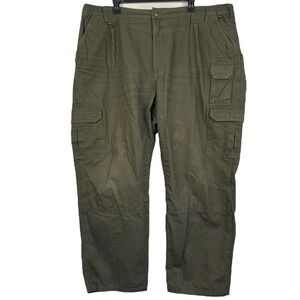 5.11 Tactical Canvas Cotton Cargo Pants Mens 44x30 100% Cotton Olive Green‎ CCW